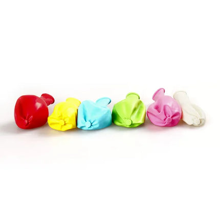 6-Pack LED Light-Up Balloons – Vibrant Multicolor Glowing Balloons for Night Parties, Birthdays & Weddings – Long-Lasting Glow