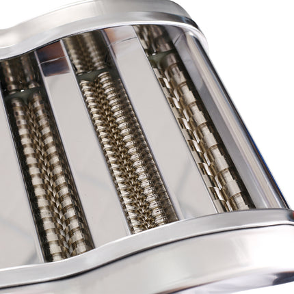 Electric Pasta Maker & Noodle Machine – 135W Stainless Steel Dough Roller with 3 Adjustable Cutting Blades