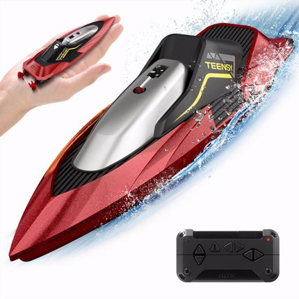 4DRC S5 High-Speed RC Racing Boat – Waterproof Remote Control Ship for Pools & Lakes – Kids & Adults Electric Speedboat – Summer Water Toy