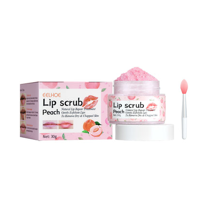 Lip Tone Perfecting Scrub – Peach Infused Exfoliator for Dark & Dry Lips
